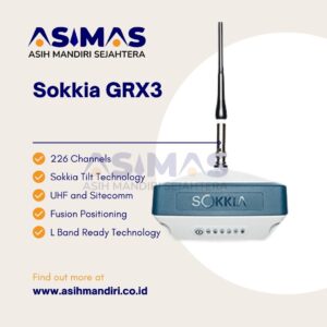 GPS Geodetik Sokkia GRX3