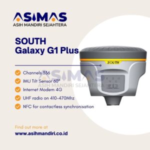GPS Geodetik South Galaxy G1 Plus