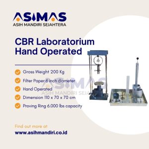 CBR Laboratorium Hand Operated