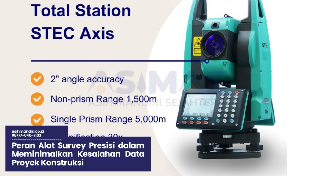 Peran Alat Survey Presisi