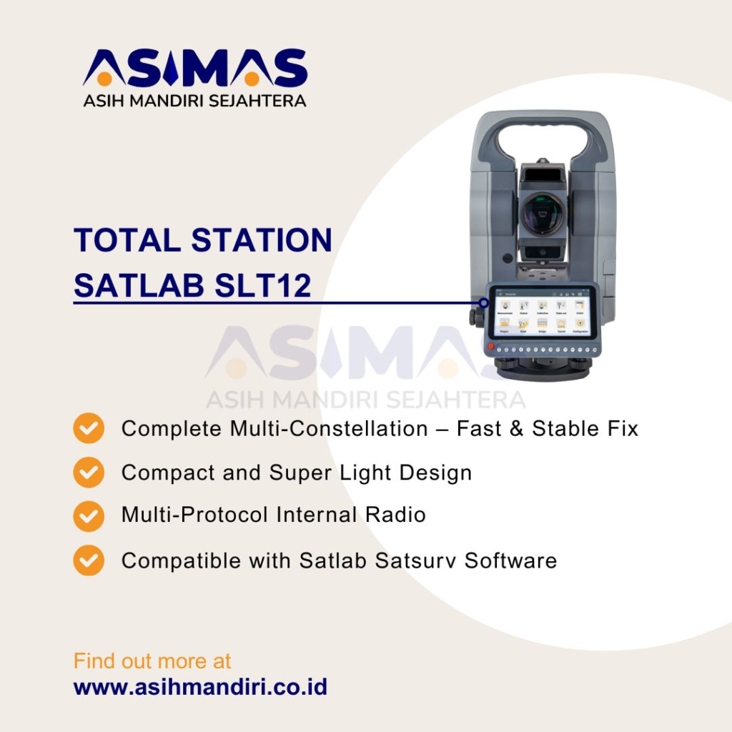 Keunggulan Total Station untuk Akurasi Tinggi