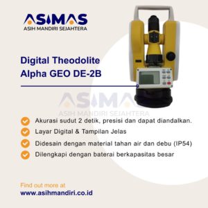 Digital Theodolite Alpha GEO DE-2B