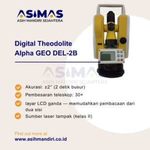 Digital Theodolite Alpha GEO DEL-2B