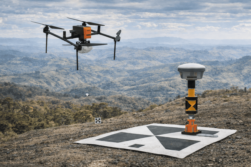 Fungsi Ground Control Point (GCP) dalam Pemetaan Drone agar Akurasi Tinggi