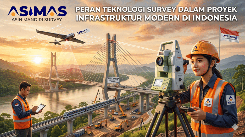 Peran Teknologi Survey dalam Proyek Infrastruktur Modern di Indonesia